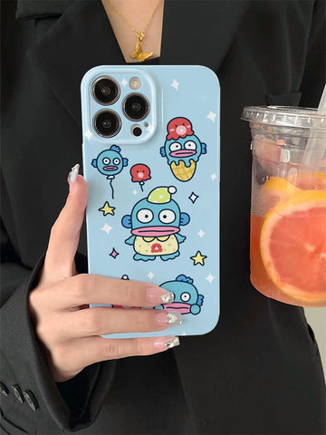 Hanton Fishman Cute Sanrio iPhone Case Full Body Protective Case For IPhone 11-15 Pro Max