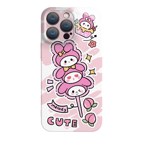 Fun Sanrio New  Cute IPhone Case Full Body Protective Case For IPhone 11-15 Pro Max