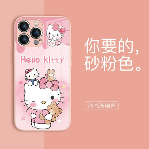 HelloKitty New IPhone Kuromi My Melody Sanrio iPhone Case Full Body Protective Case For IPhone 11-15 Pro Max