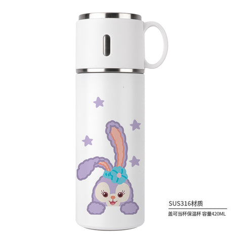 316 Stainless Steel Cute Stella Lou Rabbit Insulating Cup Cute Cartoon Water Cup Girl Birthday Personalized Creativity