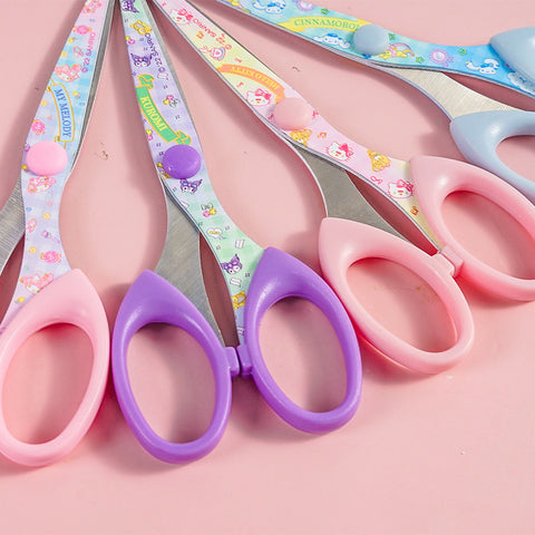 Sanrio JK Academy - Printed Scissors High Beauty Cartoon Student Creative Scissors Cute