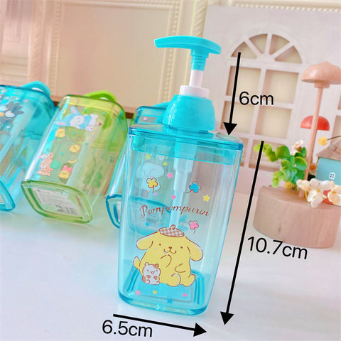 Sanrio Series Shower Gel Portable Travel Dispensing Lotion Bottle