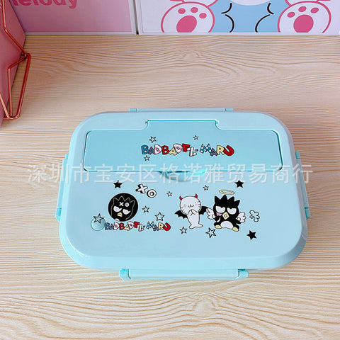 Sanrio Series 304 Stainless Steel Three-compartment Portable Lunch Box