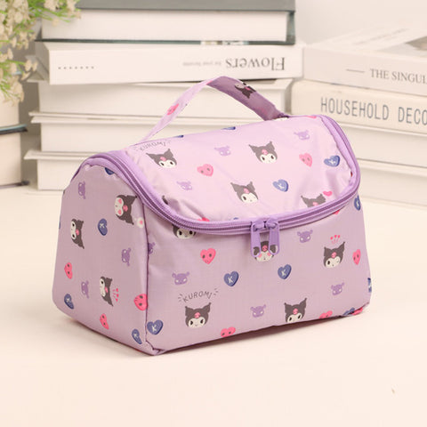 New Cute Cartoon Portable Hangable Travel Multifunctional Waterproof Makeup Wash Bag