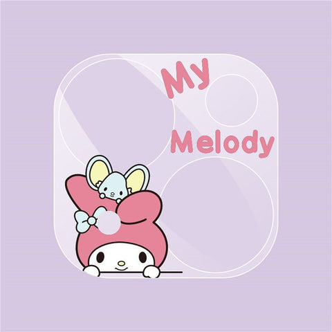 Kuromi Melody Cartoon Transparent Lens Film Apple 15 Promax Phone Camera IPhone 14 Film