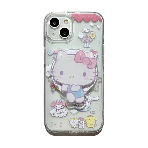 Cartoon Cute Sanrio iPhone Case Full Body Protective Case For IPhone 11-15 Pro Max