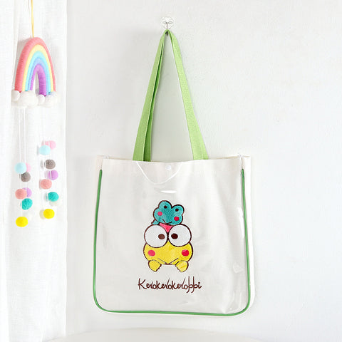 Sanrio Cute One-shoulder Canvas bag Outdoor Leisure Handbag