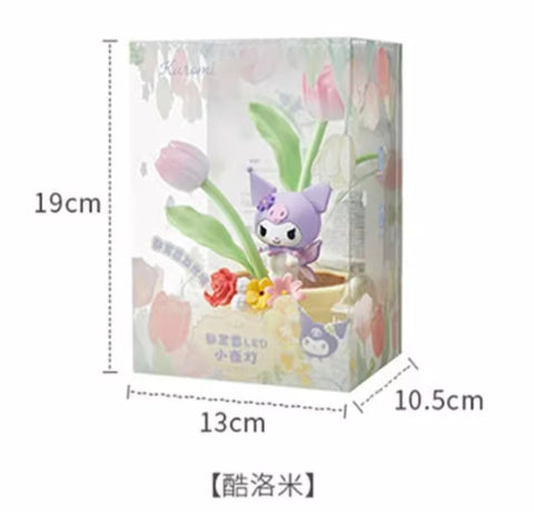 Authentic Sanrio Flower Fairy Series LED Night Light Sleep Light Bedroom Atmosphere Desktop Gift Wholesale