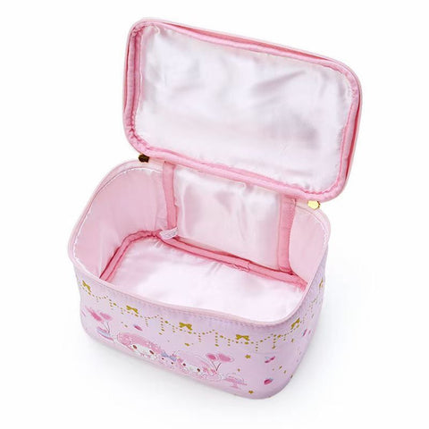 Double Zipper Portable Cosmetic Bag Travel Storage Bag