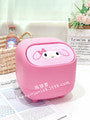 Sanrio Home Car with Lid Press Table Top Garbage Bin