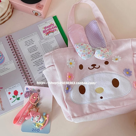 Sanrio Cute Storage Bento Bag Portable Makeup Bag