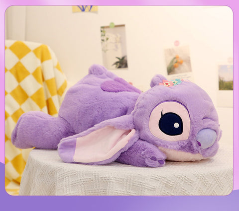 Disney Stitch Doll Stitch Star Baby Angel Purple Doll Plush Toy Gift Girl