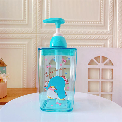 Sanrio Series Shower Gel Portable Travel Dispensing Lotion Bottle