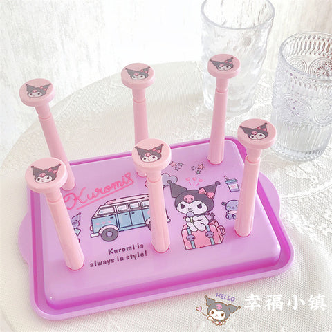 Table Top Water Cup Holder Kitchen Cup Drain Rack Drying Rack