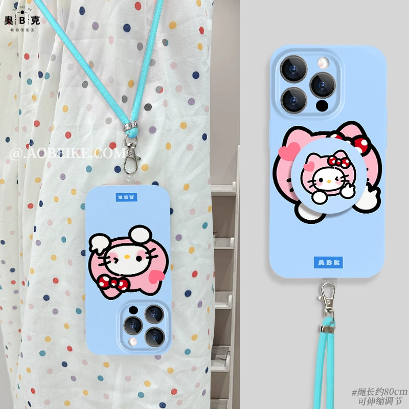 Anti-drop Cute Sanrio iPhone Case Full Body Protective Case For IPhone 11-15 Pro Max