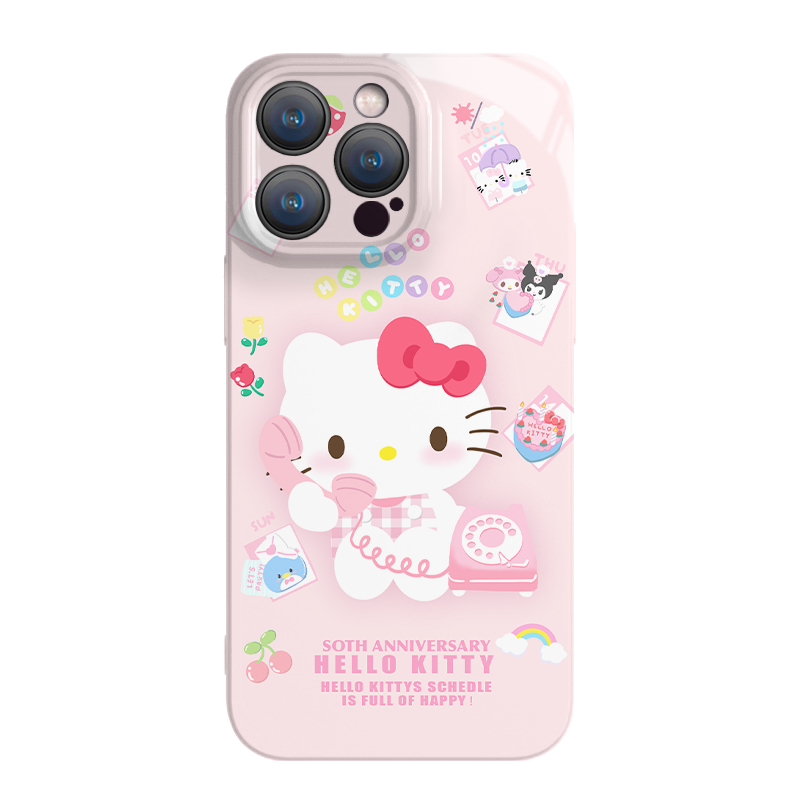 HK Cute Sanrio IPhone Case Full Body Protective Case For IPhone 11-15 Pro Max