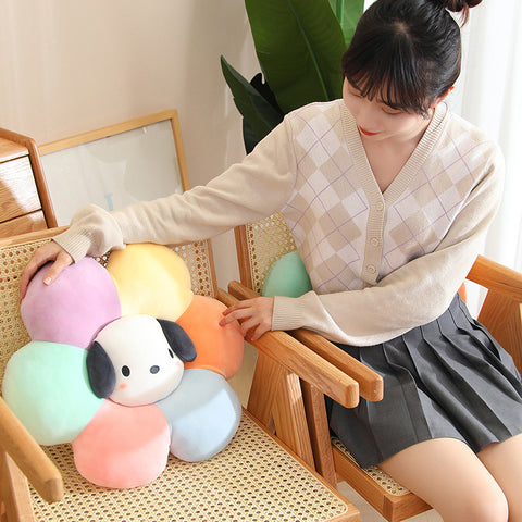 Sanrio Series Sunflower Rainbow Seat Cushion