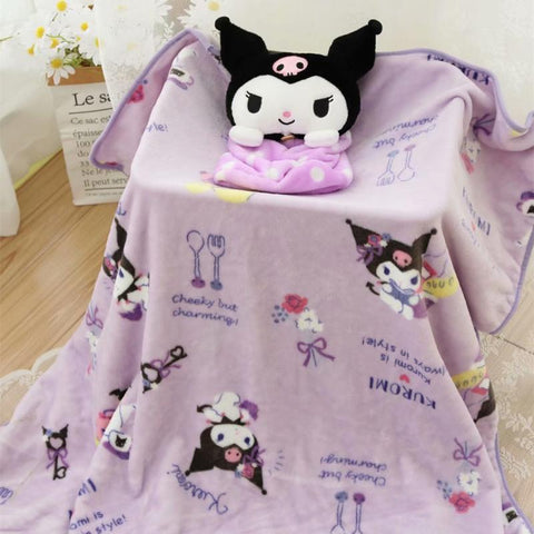 Sanrio Series Nap Pillow Blanket Two-in-one Doll Pillow