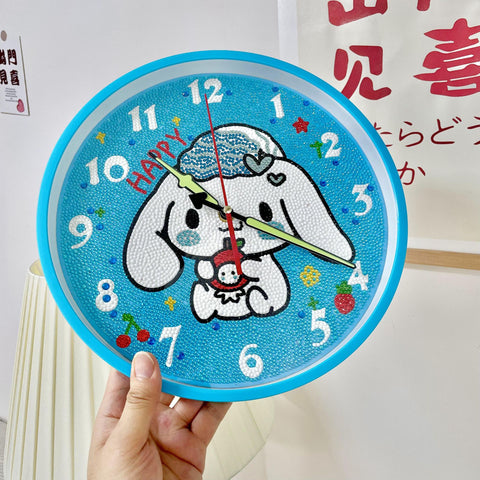 Sanrio Children’s Diamond Stickers Handmade Diy Clocks