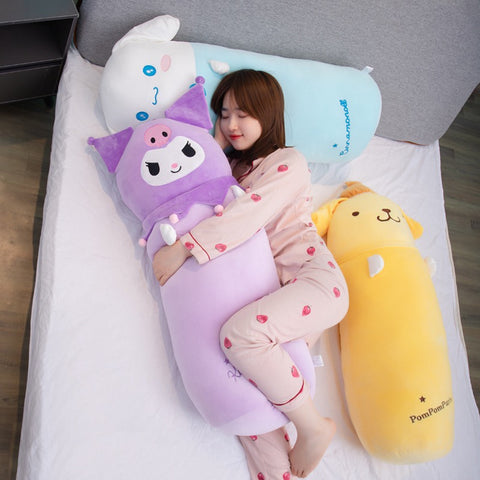 Long Cylindrical Pillow Cushion Lunch Break Pillow Sleeping Pillow Girl Gift Cartoon Sleeping Pillow Leg Pillow Home