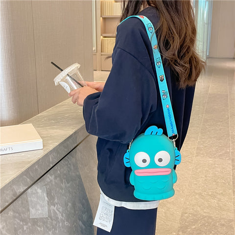 Fishman Silicone Messenger Bag for Children