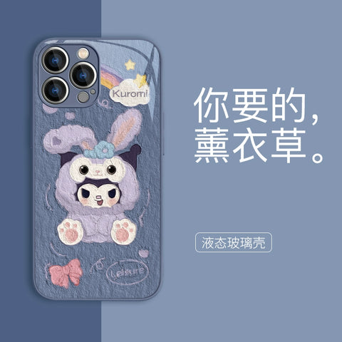 Apply Apple Mobile Phone Case Kuromi My Melody Sanrio iPhone Case Full Body Protective Case For IPhone 11-15 Pro Max