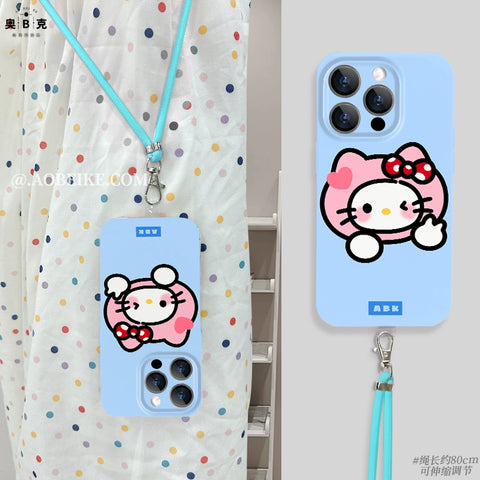 Anti-drop Cute Sanrio iPhone Case Full Body Protective Case For IPhone 11-15 Pro Max