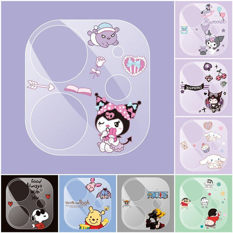 Kuromi Melody Cartoon Transparent Lens Film Apple 15 Promax Phone Camera IPhone 14 Film