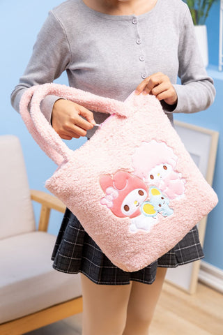 Sanrio Series Large Capacity Woolen Handbag