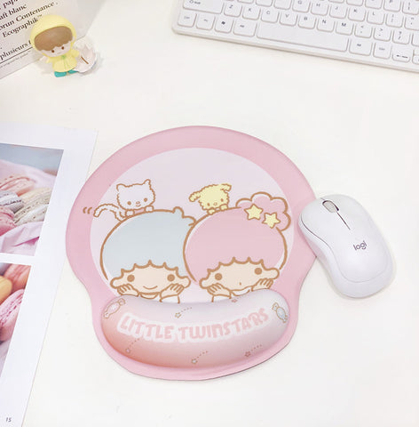 Sanrio Series Three-dimensional Silicone Thickened Hand Pillow Wrist Guard Game Non-slip Mouse Pad