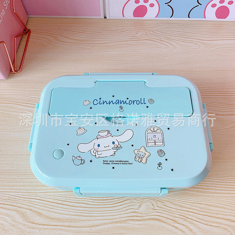 Sanrio Series 304 Stainless Steel Three-compartment Portable Lunch Box