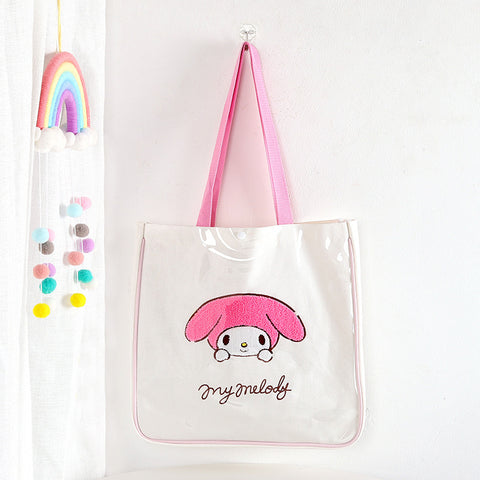 Sanrio Cute One-shoulder Canvas bag Outdoor Leisure Handbag