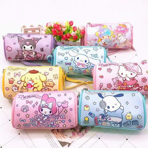 PU Fashion Crossbody Bag Cute Cosmetics Storage Bag Carrying Bag