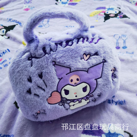 Sanrio Series Travel Portable Handbag & Air Conditioning Blanket