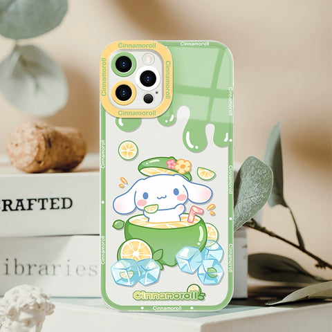 Cute Melody Suitable for iPhone 15 Promax Phone Case Apple 14 Cartoon 13 Jade Guigou 12 Sanrio 11 Couple xsmax Female Mini New 7/8 Plus Transparent 6s Soft Case SE