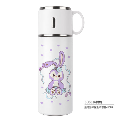 316 Stainless Steel Cute Stella Lou Rabbit Insulating Cup Cute Cartoon Water Cup Girl Birthday Personalized Creativity