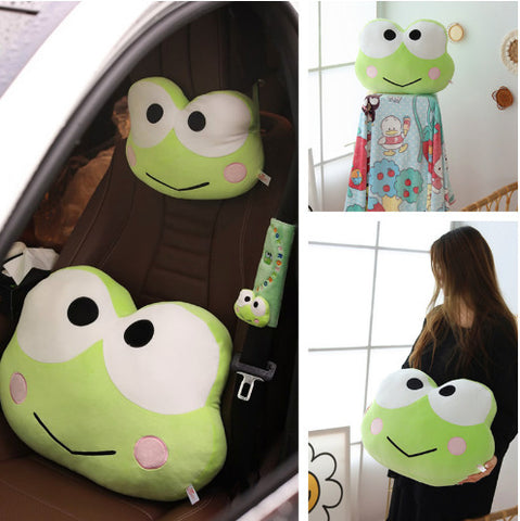 Sanrio Keroppi Car Pillow