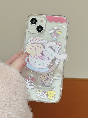 Cartoon Cute Sanrio iPhone Case Full Body Protective Case For IPhone 11-15 Pro Max