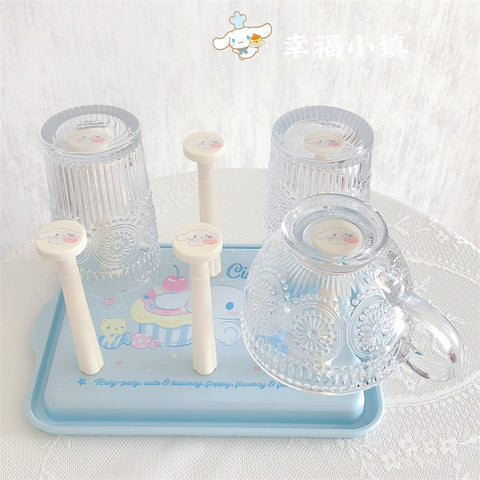 Table Top Water Cup Holder Kitchen Cup Drain Rack Drying Rack