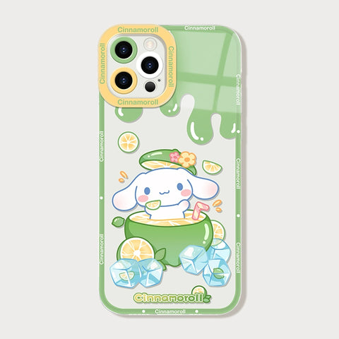 Cute Melody Suitable for iPhone 15 Promax Phone Case Apple 14 Cartoon 13 Jade Guigou 12 Sanrio 11 Couple xsmax Female Mini New 7/8 Plus Transparent 6s Soft Case SE