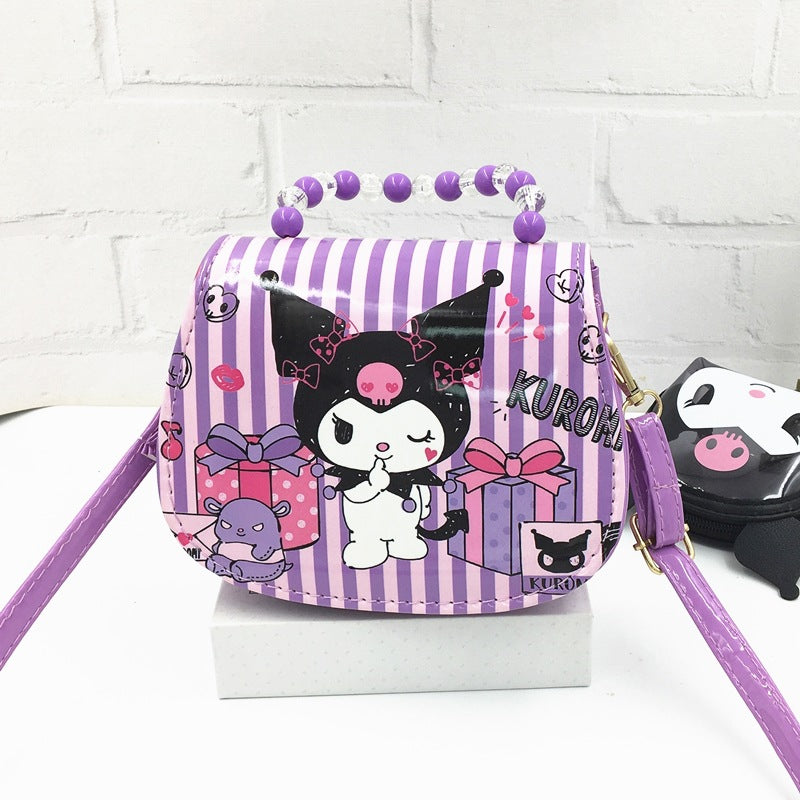 Sanrio Series Children's Messenger Bag & Portable Coin Purse