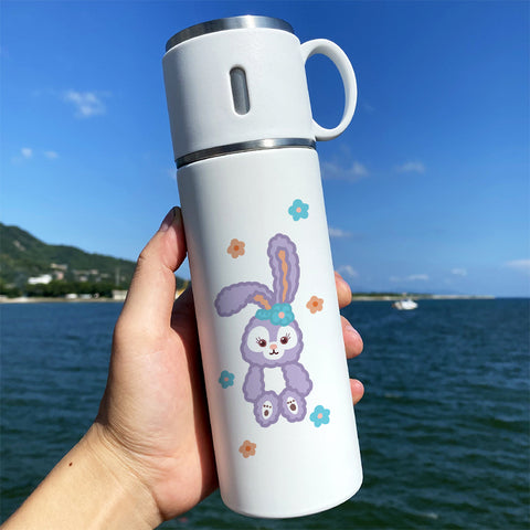 316 Stainless Steel Cute Stella Lou Rabbit Insulating Cup Cute Cartoon Water Cup Girl Birthday Personalized Creativity