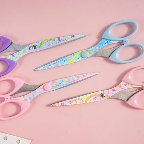 Sanrio JK Academy - Printed Scissors High Beauty Cartoon Student Creative Scissors Cute