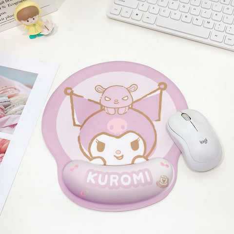 Sanrio Series Three-dimensional Silicone Thickened Hand Pillow Wrist Guard Game Non-slip Mouse Pad