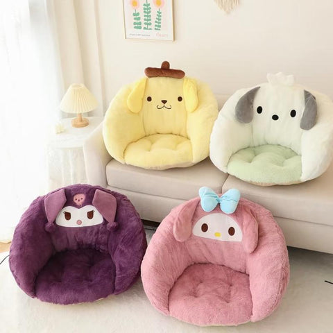 Sanrio Series Winter Thickened Sofa Surround Cushion