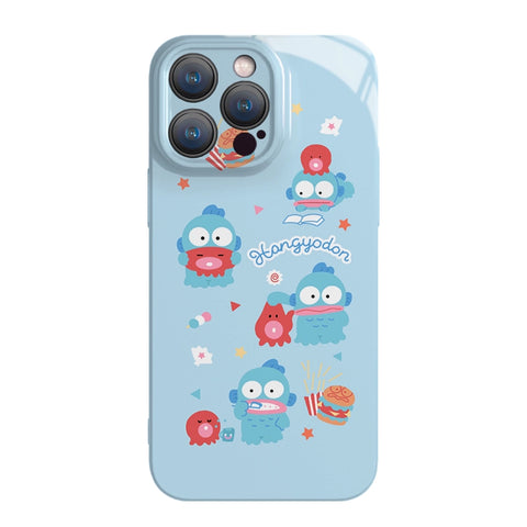 Hanton Fishman Cute Sanrio iPhone Case Full Body Protective Case For IPhone 11-15 Pro Max