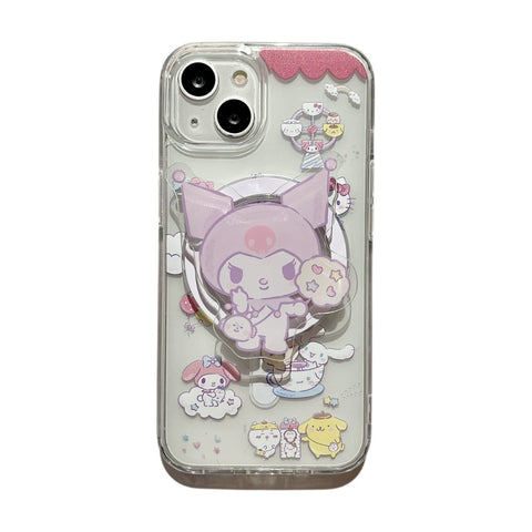 Cartoon Cute Sanrio iPhone Case Full Body Protective Case For IPhone 11-15 Pro Max