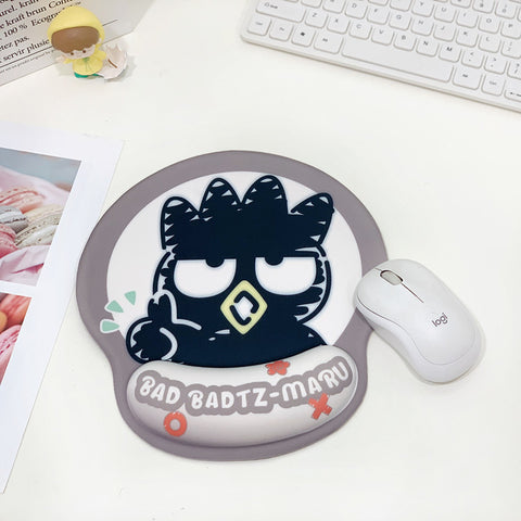 Sanrio Series Three-dimensional Silicone Thickened Hand Pillow Wrist Guard Game Non-slip Mouse Pad