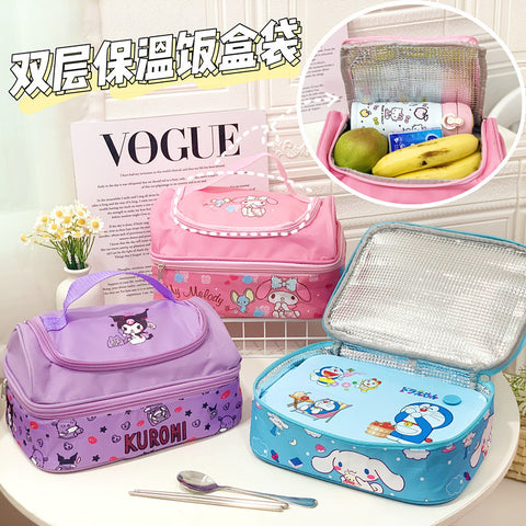 Sanrio Large-capacity Student Lunch Box Portable Insulation Lunch Bag