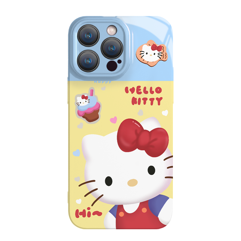 Hello Kitty Cat Cute Sanrio iPhone Case Full Body Protective Case For IPhone 11-15 Pro Max